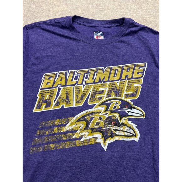 NFL Baltimore Ravens Purple Graphic Short Sleeve T-Shirt Men's XL Football - Picture 2 of 7